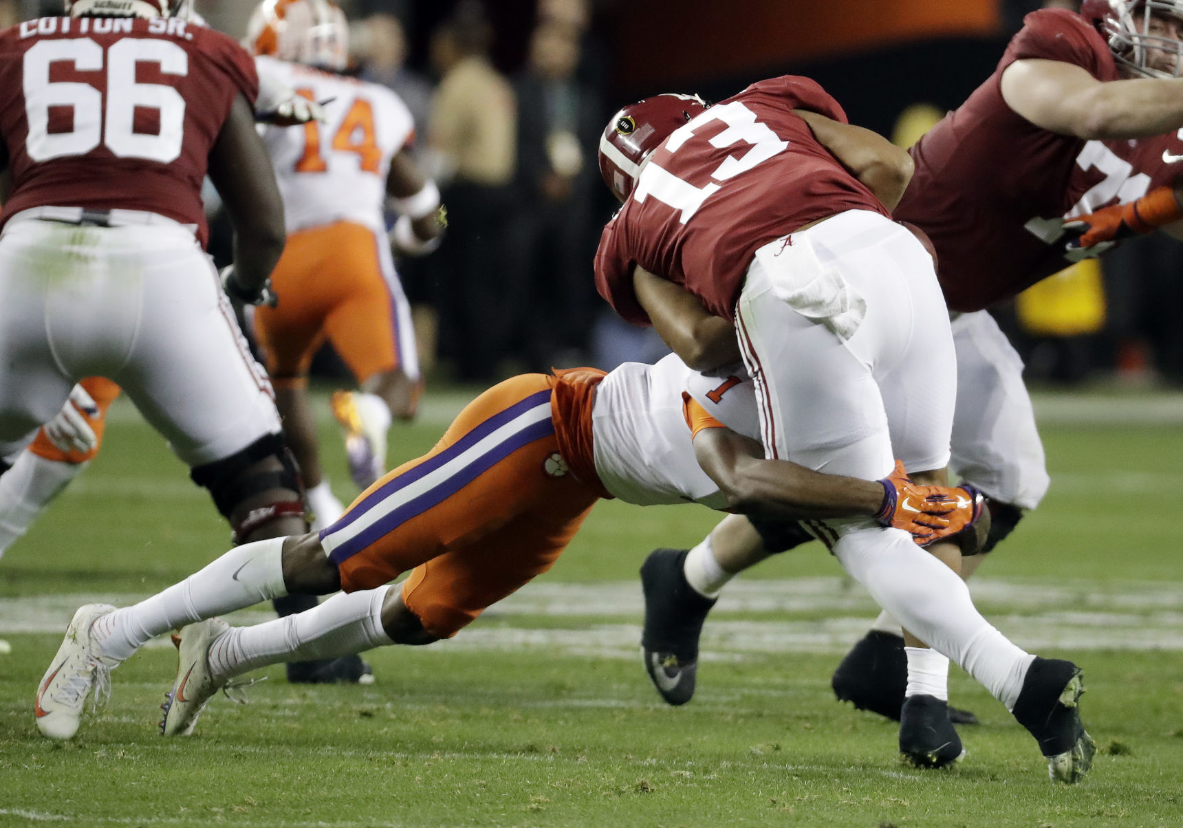 CFP National Championship Clemson Alabama Football